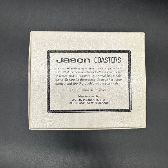 Vintage Coasters Ken Done 1980s Set Of 6 Australia City Cork Back Original Box - Picture 6 of 10